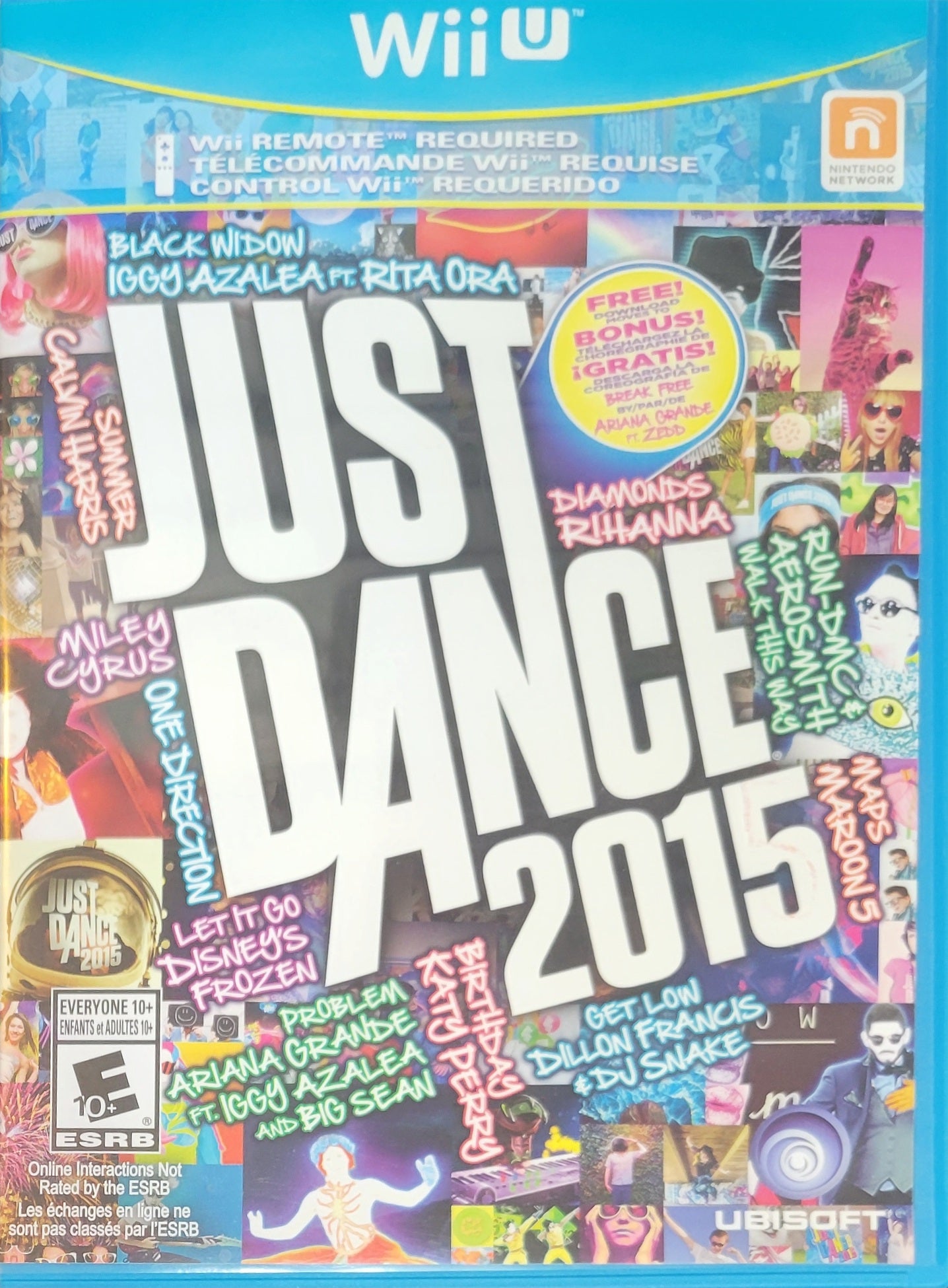 Just Dance 2015 – Nintendo Wii U CIB – RE-SEALED + Like New