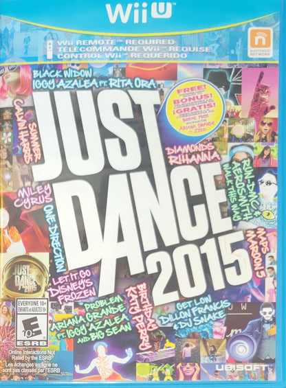 Just Dance 2015 – Nintendo Wii U CIB – RE-SEALED + Like New