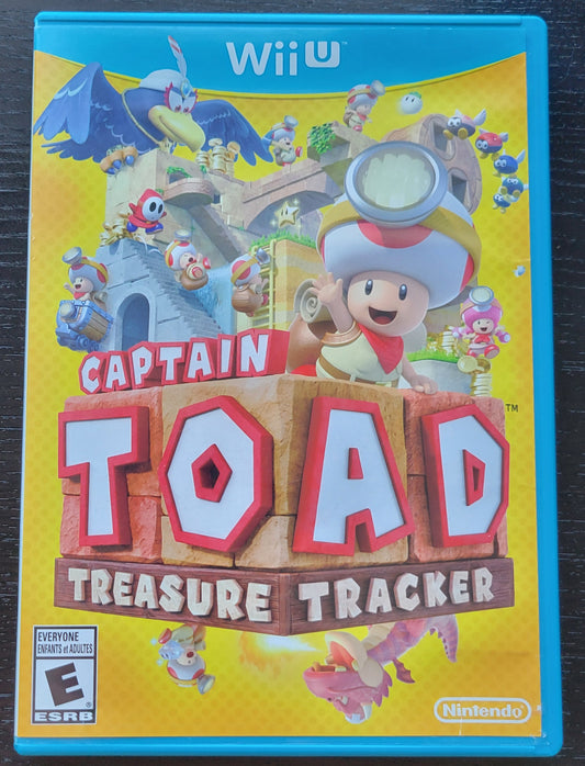 Captain Toad: Treasure Tracker - Wii U - Ent. System 2014 CIB Clean Disc Tested & Working