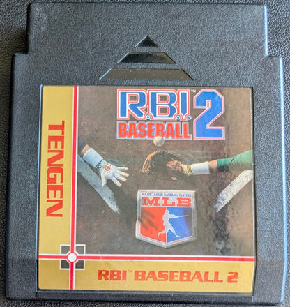 R.B.I. Baseball 1 & 2 (1988-1989) - Nintendo NES | Authentic | Cleaned & Tested + Protection Sleeve