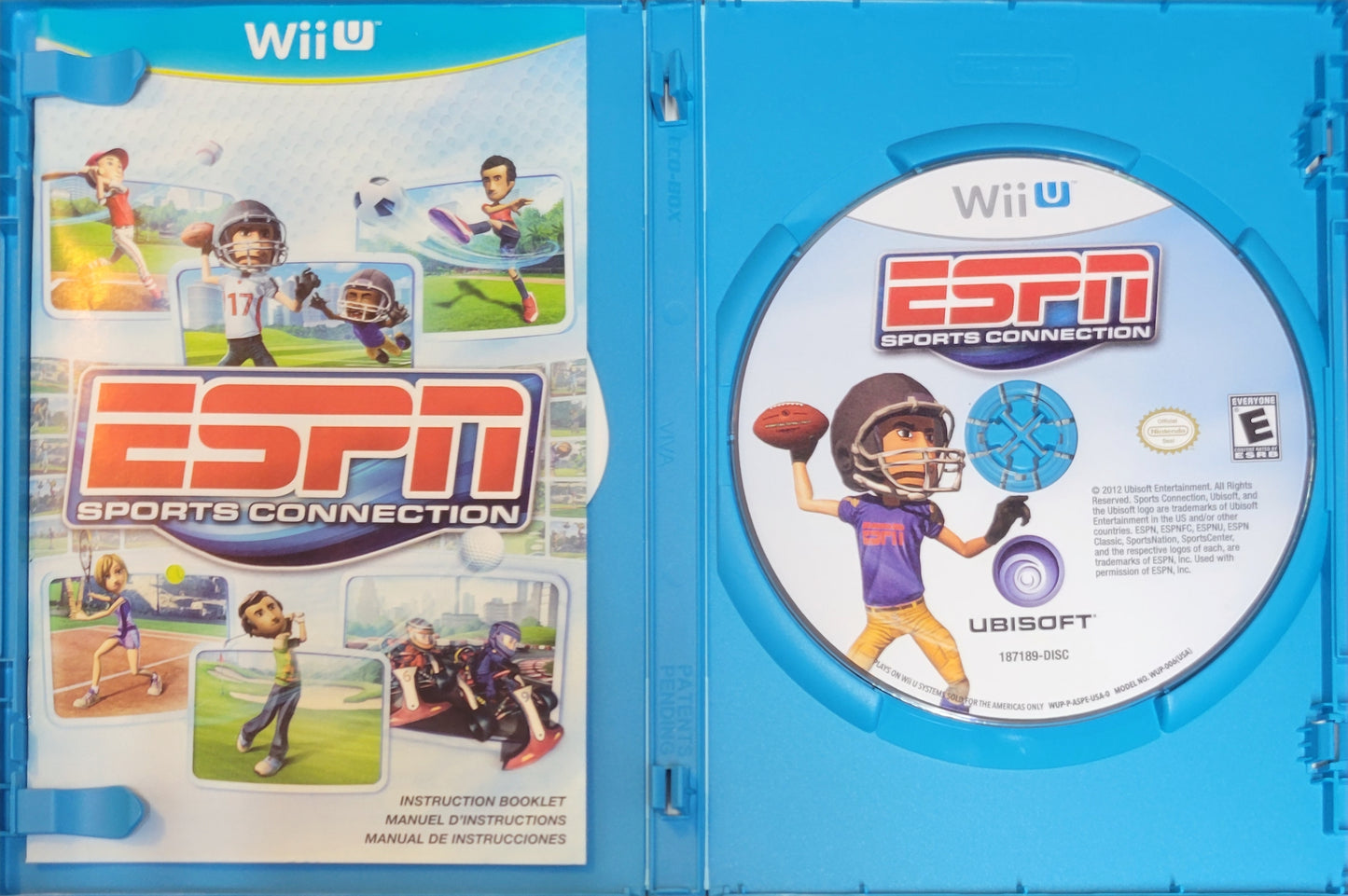ESPN Sports Connection – 2012 Nintendo Wii U CIB Re-Sealed Clean Disc