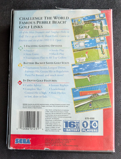 Pebble Beach Golf Links - Boxed (No Manual) (Sega Genesis) | 1994 | Sports / Golf