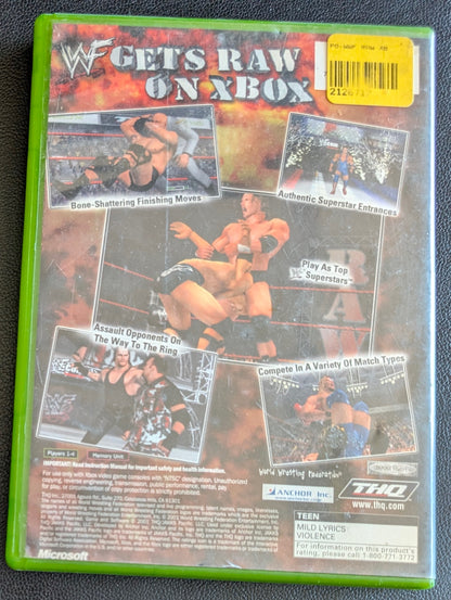 WWF Raw (2002) - Original Xbox | RE-Sealed