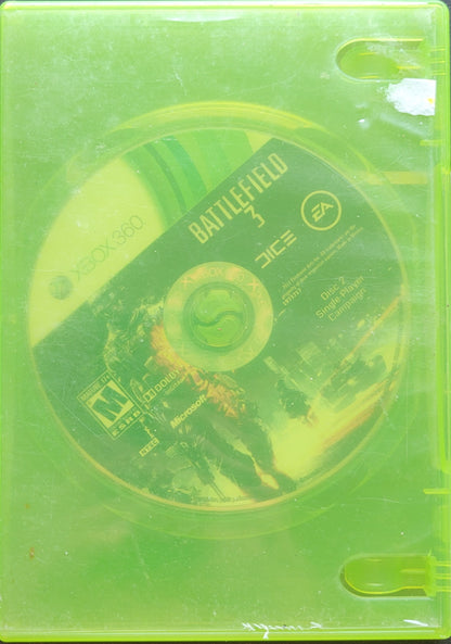 BATTLEFIELD 3 (Disc Only) - Microsoft XBOX 360 - Pre-Owned Great Shape Tested & Working