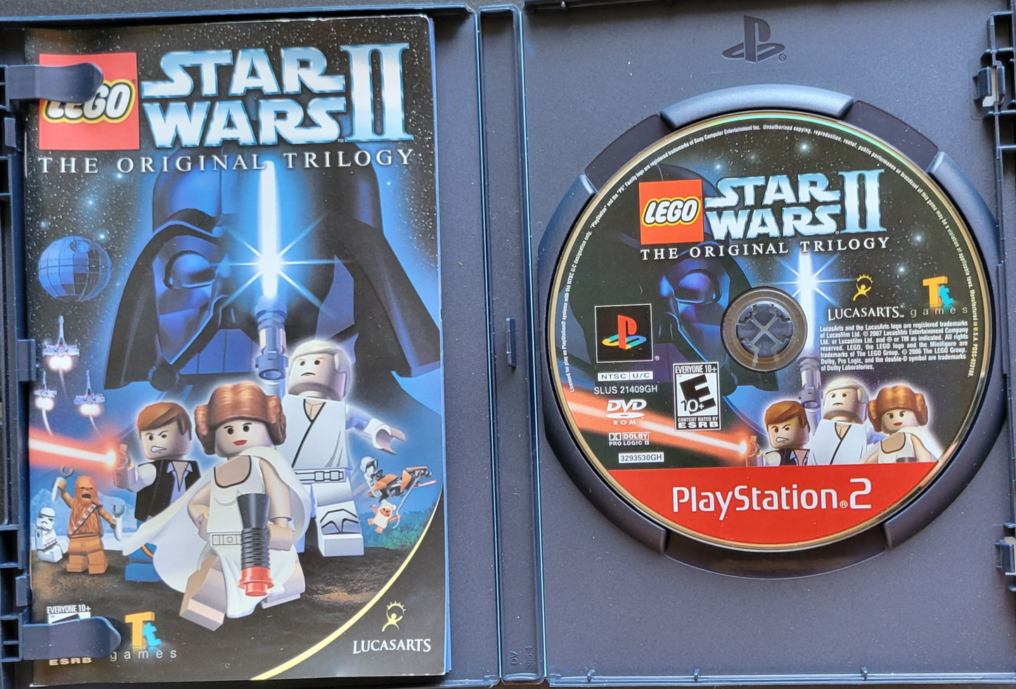 LEGO: Starwars 2 The Original Legacy - Sony PlayStation 2 2003 PS2 CIB Pre-Owned Great Shape! Tested & Working