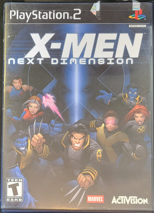 X-Men: Next Dimension - Sony PlayStation 2 PS2 Pre-Owned Tested & Working Great Shape!