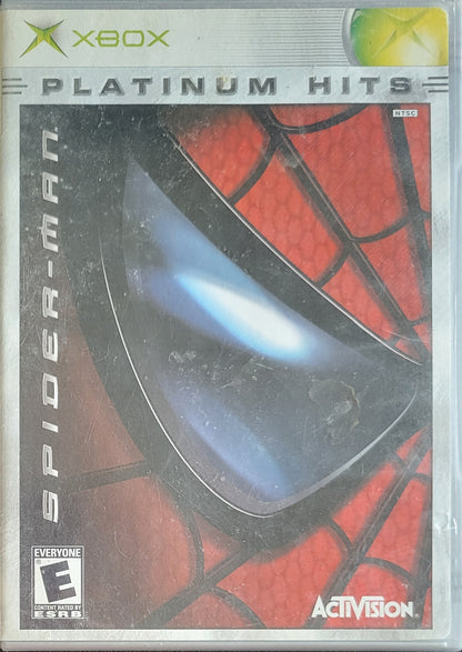 Spider-Man (CIB) OG Microsoft XBOX *Platinum Hits* Pre-Owned Great Shape Tested & Working CLEAN DISC