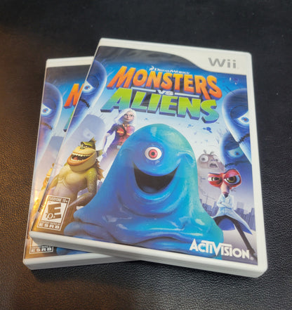 Monsters vs. Aliens – Nintendo Wii CIB – RE-SEALED + Like New