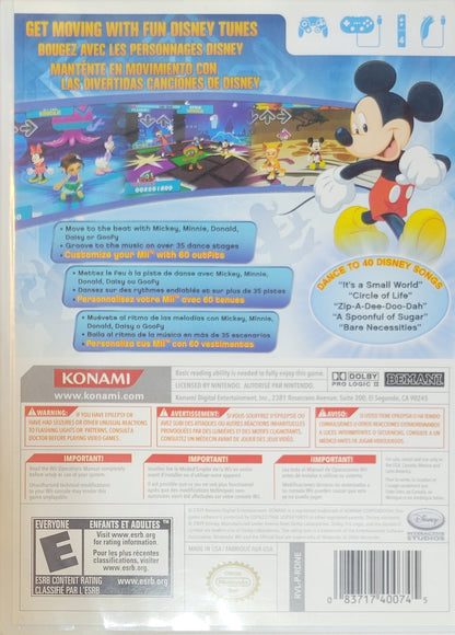 Dance Dance Revolution Disney Grooves – 2007 Nintendo Wii CIB Re-Sealed Like New