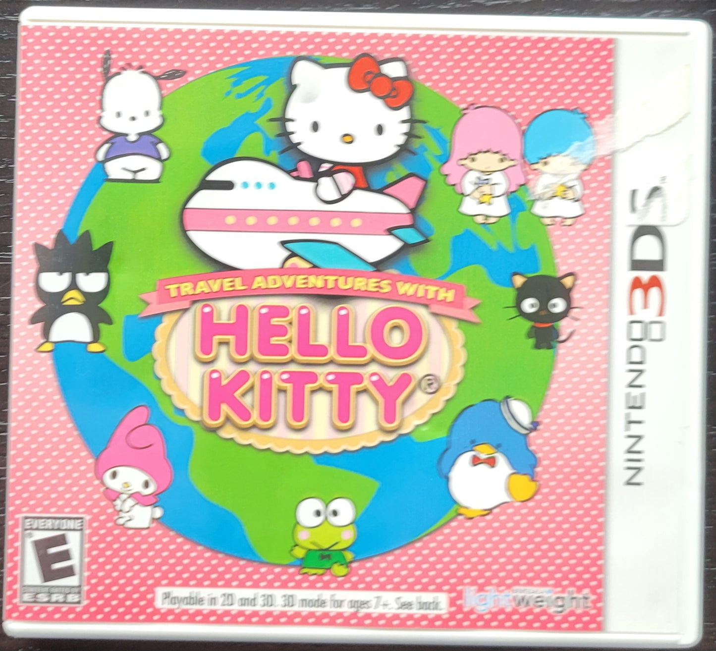 Travel Adventures With Hello Kitty - Nintendo 3DS 2008 - Handheld Console NTSC Cartridge Tested & Working