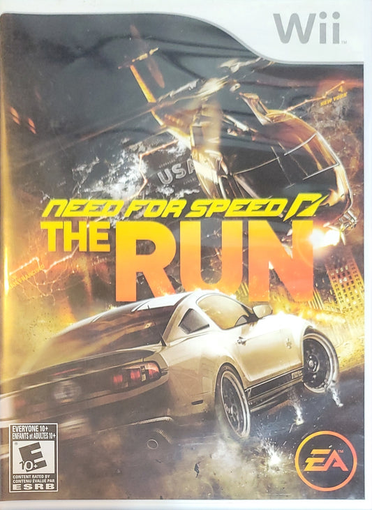 Need for Speed: The Run – Nintendo Wii CIB – RE-SEALED + Like New