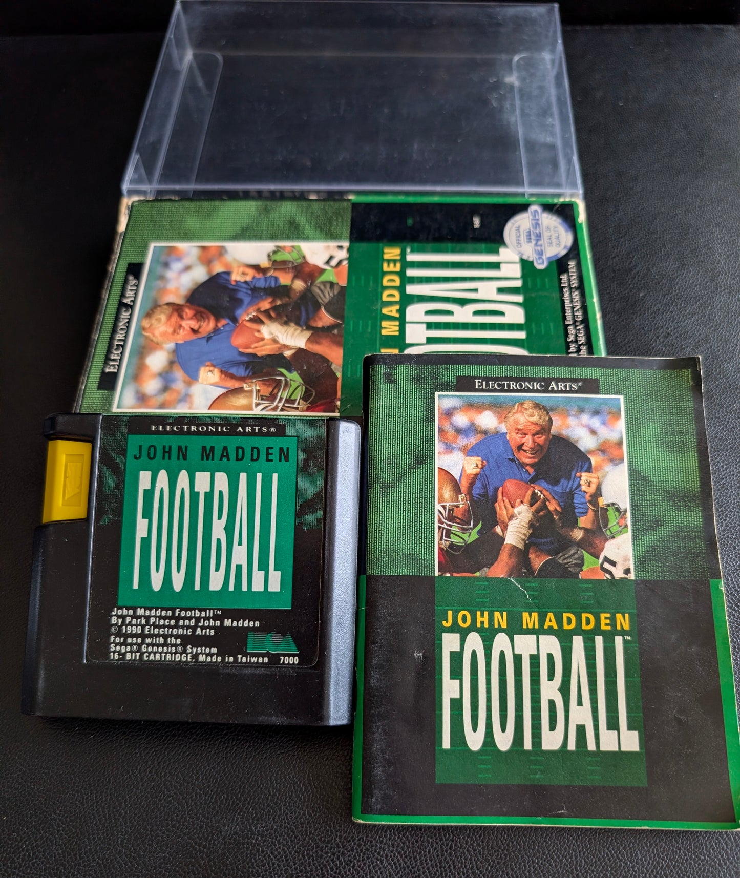 1st Ever John Madden Football! - Boxed CIB (Sega Genesis) | 1990 | Sports / Football
