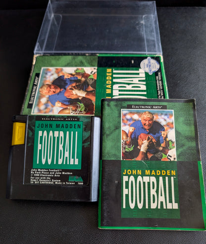 1st Ever John Madden Football! - Boxed CIB (Sega Genesis) | 1990 | Sports / Football