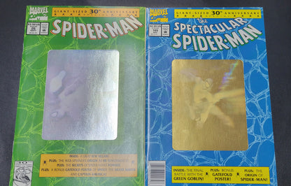 30th Anniversary WEB OF SPIDERMAN Comic Book Lot Of 3 Great Condition Smoke Free Home