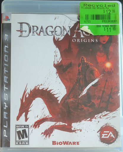 Dragon Age: Origins (CIB) – Sony PlayStation 3 PS3 – Re-Sealed