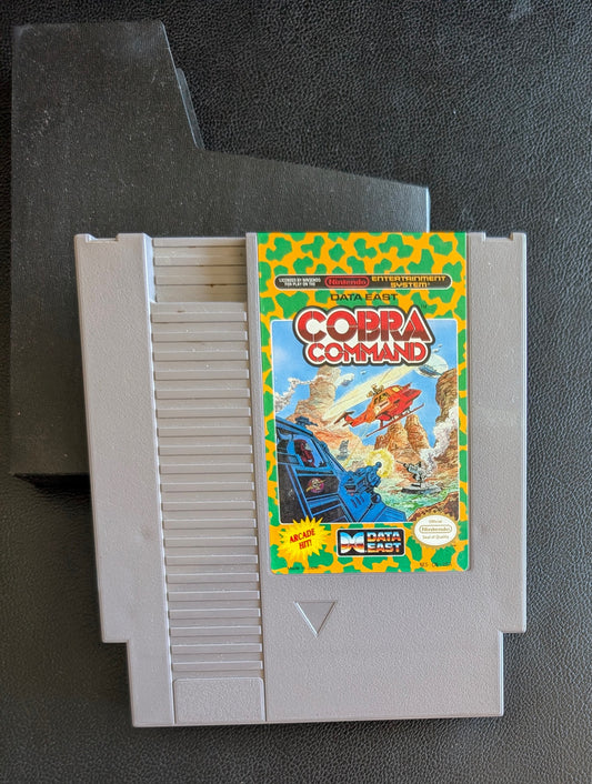 Cobra Command (1991) - Nintendo NES | Authentic | Cleaned & Tested + Protection Sleeve