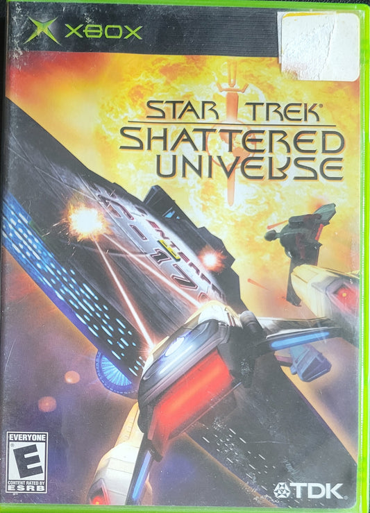 Star Trek Shattered Universe (CIB) OG Microsoft XBOX  Pre-Owned Great Shape Tested & Working CLEAN DISC