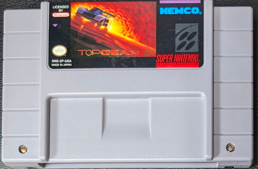 Top Gear 2 - Authentic Cartridge Only (Super Nintendo) | 1993 | Racing