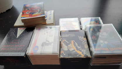 300 - 500 Assorted Hockey Cards Early 90's Upper Deck Pro Set Opee-Chee Cardart Pinnacle All Protected Since New Great Addition Collector's!