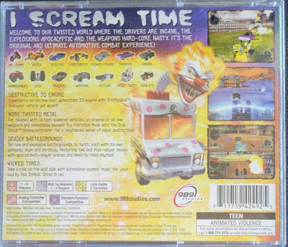 Twisted Metal 3 – Sony PlayStation 1 PS1 (1995) – Complete in Box (CIB) – Like New Re-Sealed