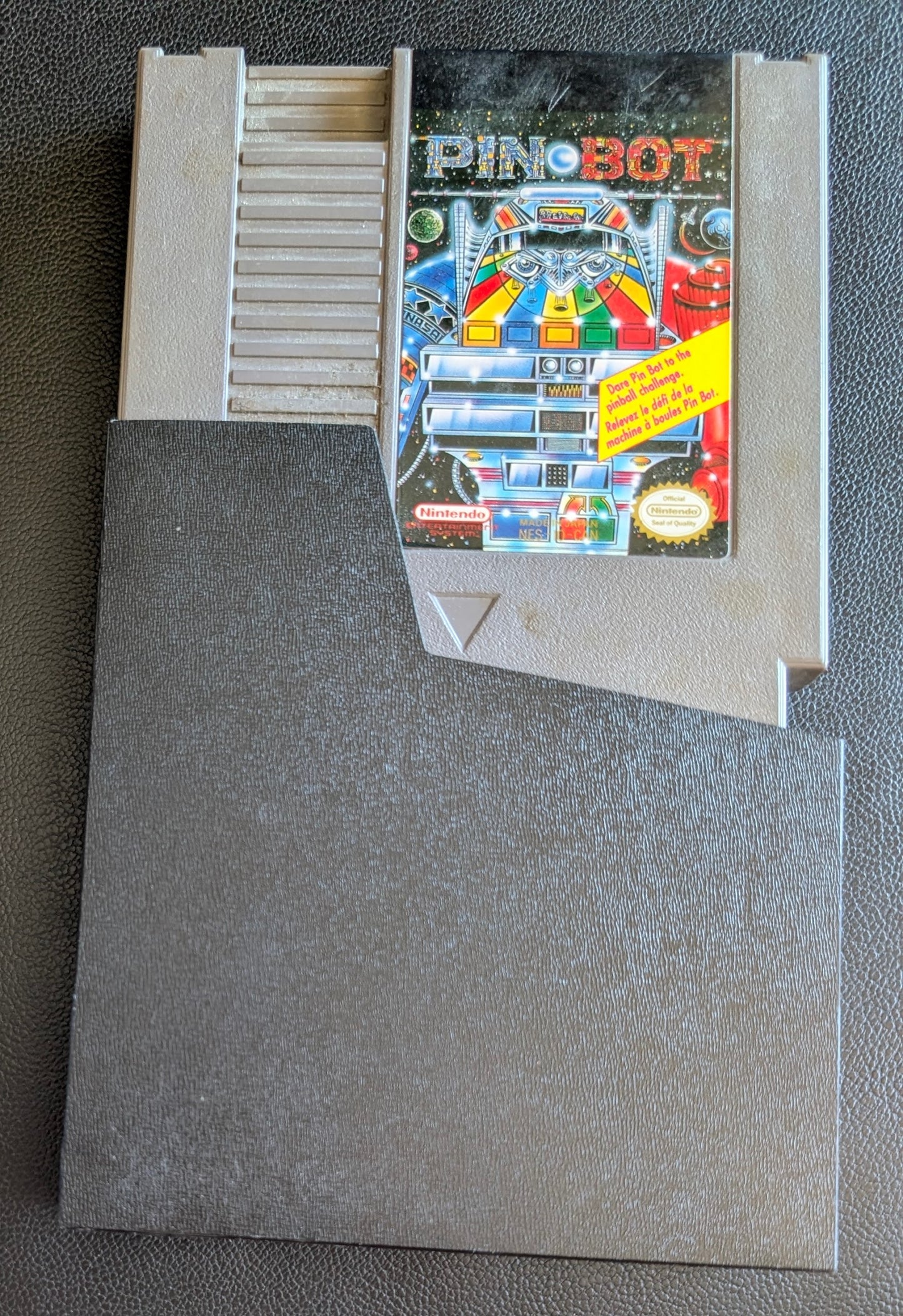 Pin-Bot (1990) - Nintendo NES | Authentic | Cleaned & Tested + Protection Sleeve