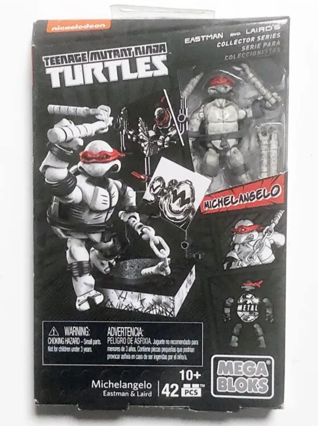 4 Piece Set TMNT Teenage Mutant Ninja Turtles 15 cm Mega Block Collection Classic TV Figures Sealed Box Plastic Action Figure A+