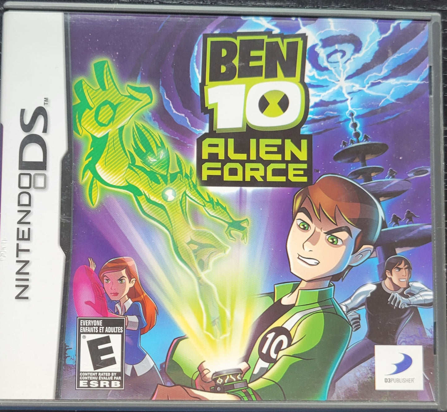 1st Edition Ben 10 Alien Force - Nintendo DS - Handheld Console NTSC Cartridge Only Tested & Working