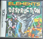 Elements of Destruction – 2008 Nintendo DS CIB – RE-Sealed – Excellent