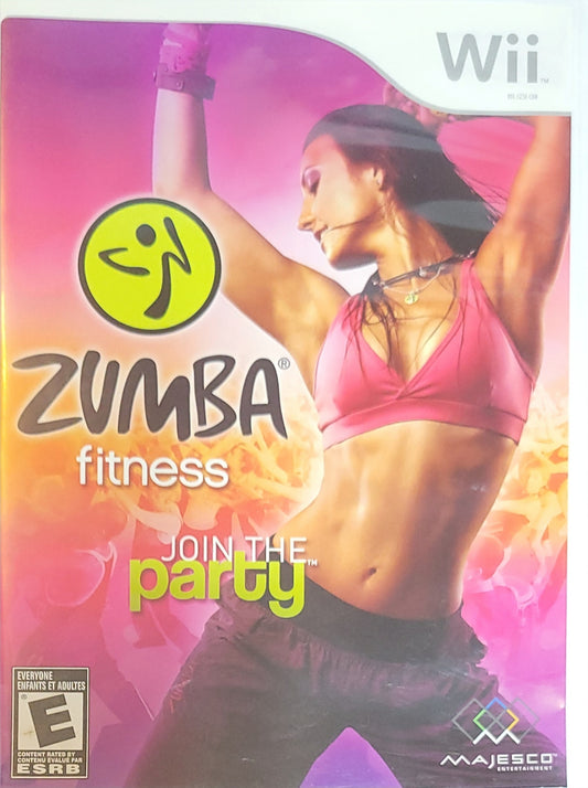 Zumba Fitness: Join the Party – 2010 Nintendo Wii CIB – RE-SEALED + Clean Disc