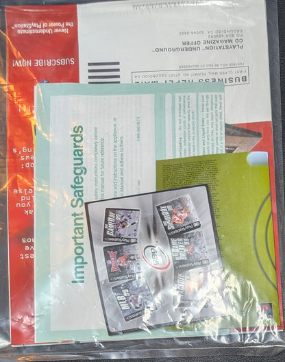 Sony PlayStation PS1 Console DualShock Edition SCPH-7001 / 94007 (1997) | Complete in Box (CIB) | Open Box - Mint Condition