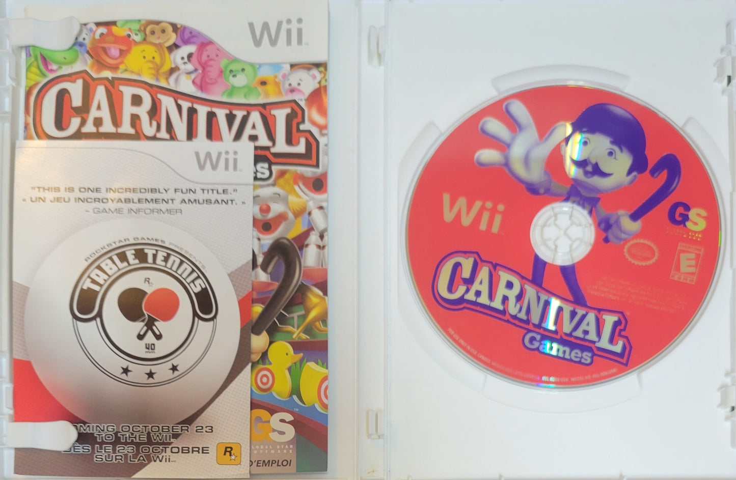 Carnival Games – 2007 Nintendo Wii CIB Re-Sealed Like New