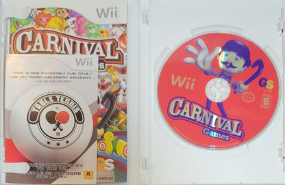 Carnival Games – 2007 Nintendo Wii CIB Re-Sealed Like New
