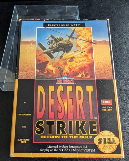 Desert Strike: Return to the Gulf - CIB (Sega Genesis) | 1992 | Action / Shooter