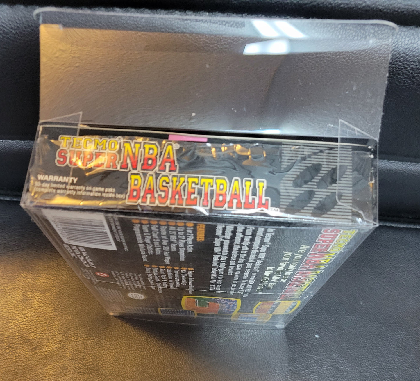 Tecmo Super NBA Basketball 1994 (SNES) - PRISTINE Condition FACTORY PLASTIC - (CIB)