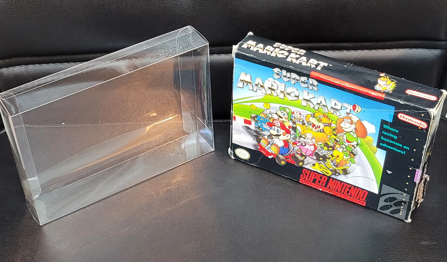 Super MARIO KART Authentic CIB 1992 SNES Authentic Cartridge (Super Nintendo Entertainment System) Classic Arcade Game Great Original Condition Immaculate