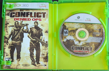 Conflict: Denied Ops (2008) - CIB Xbox 360 | RE-Sealed