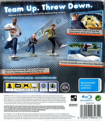 Skate 3 – 2010 Sony PlayStation 3 CIB – RE-Sealed – Excellent