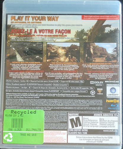 Far Cry 2 – Sony PlayStation 3 (PS3) | Pre-Owned, Tested & in Great Condition