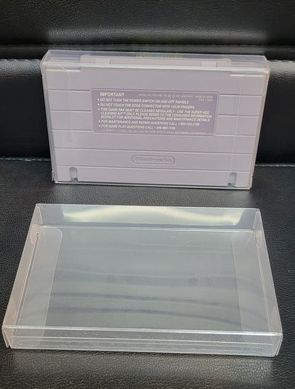 Home Alone 1991 SNES Authentic Cartridge (Super Nintendo Entertainment System) Classic Arcade Game Original Condition + Protector