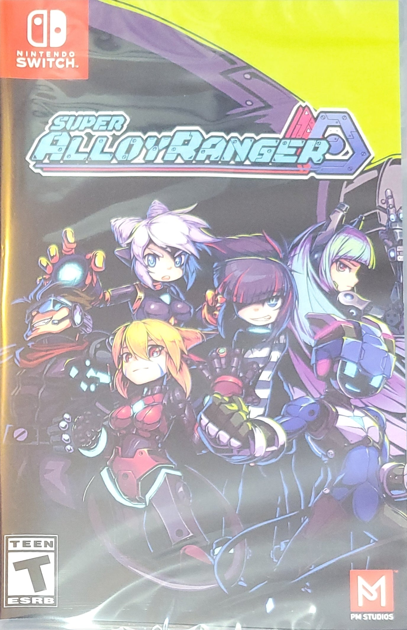 Super Alloy Ranger – FACTORY SEALED – Nintendo Switch (2023) + Plastic Protection Sleeve