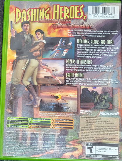 Crimson Skies: High Road to Revenge – Microsoft Xbox CIB – Pre-Owned – RE-SEALED (2003)