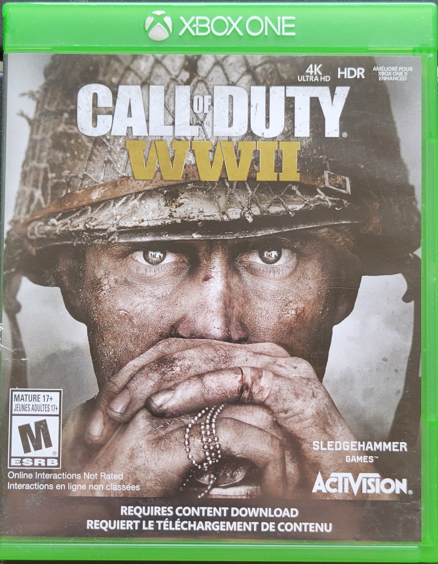 Call Of Duty WW2 - Microsoft XBOX ONE - CIB MINT CONDITION Tested & Working