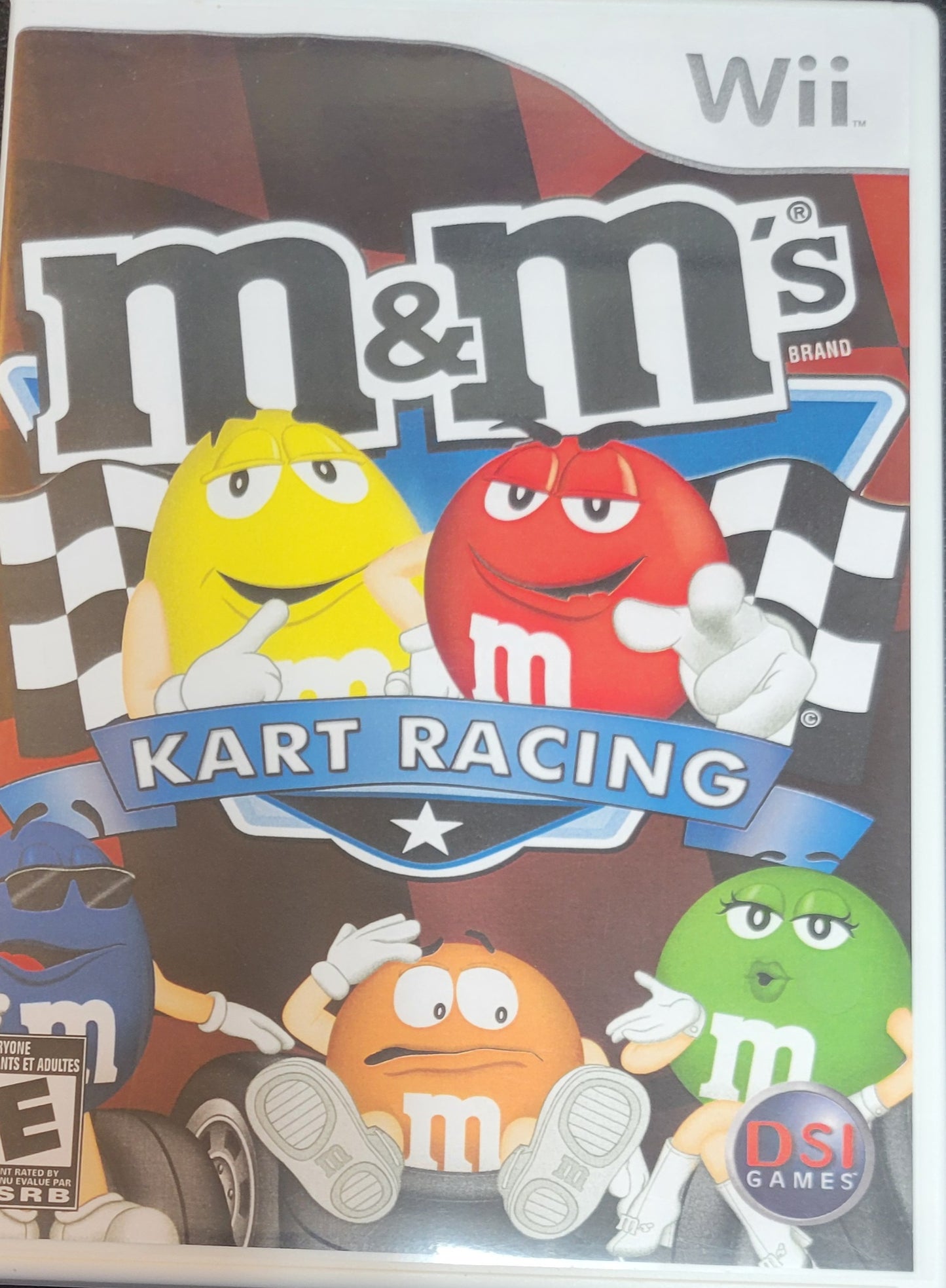 M&M's Kart Racing – Nintendo Wii CIB – RE-SEALED + Like New