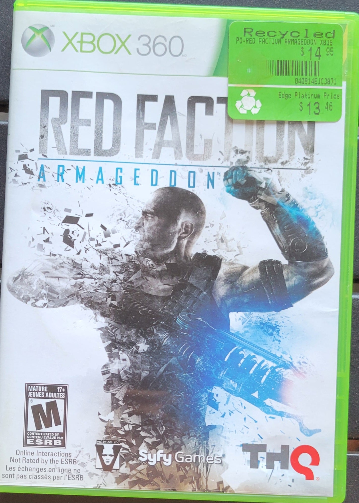 Red Faction: ARMAGEDDON - Microsoft XBOX 360 - CIB Pre-Owned Great Shape Tested & Working