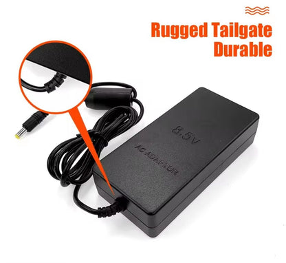 PlayStation 2 PS2 Slim Power Adapter (Aftermarket) | Power Brick & AC Cable Included | Replacement