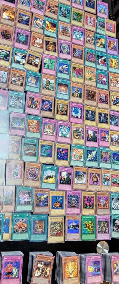 Rare Vintage Yugioh 1000 + Card Lot 1st Edition Holo & More Korean Edition