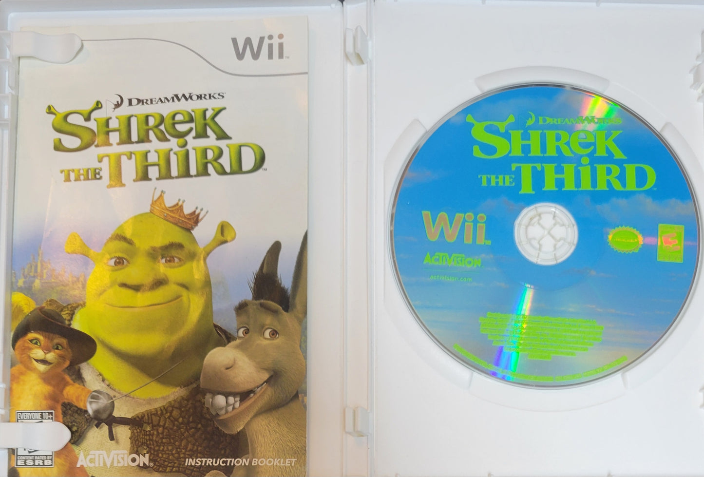 Shrek The Third – 2007 Nintendo Wii CIB – RE-SEALED + Clean Disc