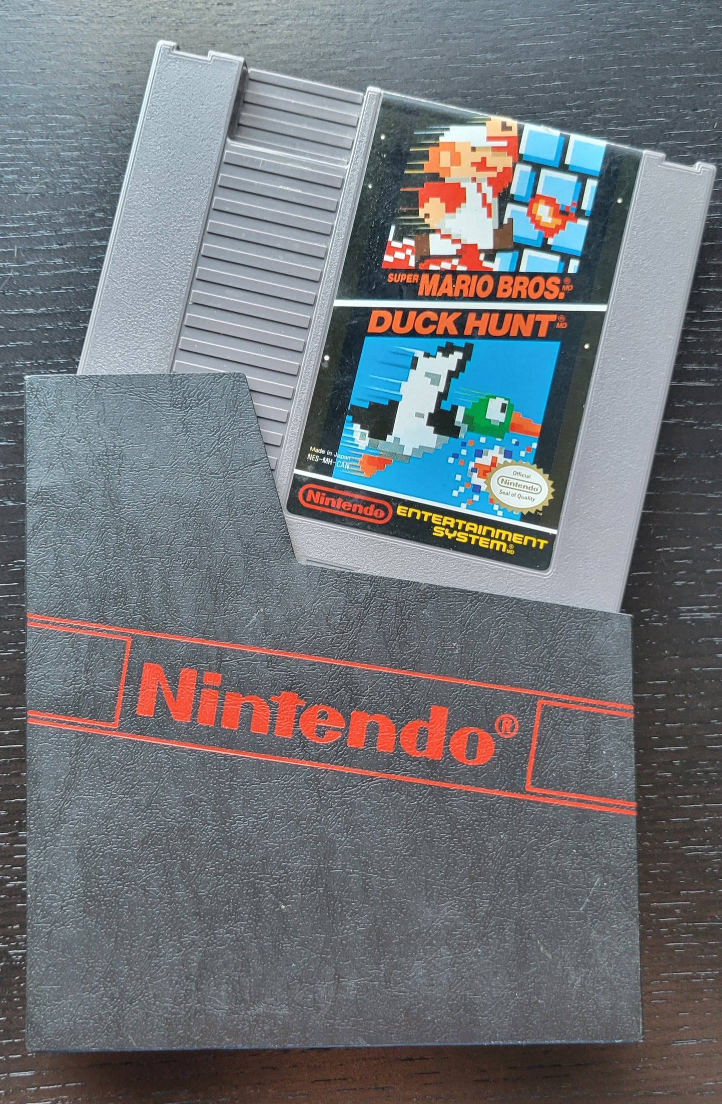 Super Mario Bros & Duck Hunt - Authentic NES (Nintendo Entertainment System 1983) 72 Pin 8 Bit Video Game Cartridge GREAT SHAPE