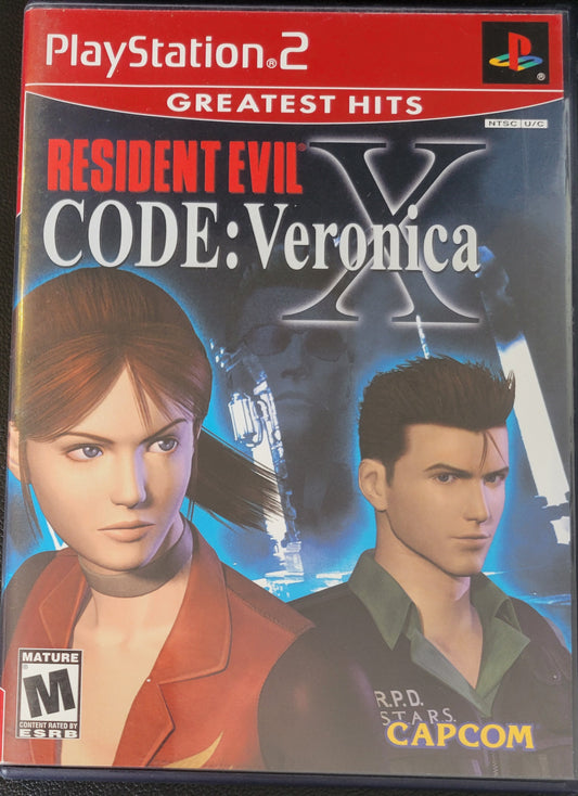 Resident Evil: Code Veronica - Sony PlayStation 2 PS2 (CIB) Pre-Owned Tested & Working LIKE NEW