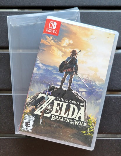 The Legend Of Zelda: Breath Of The Wild - Nintendo Switch 2017 + Protector Like New